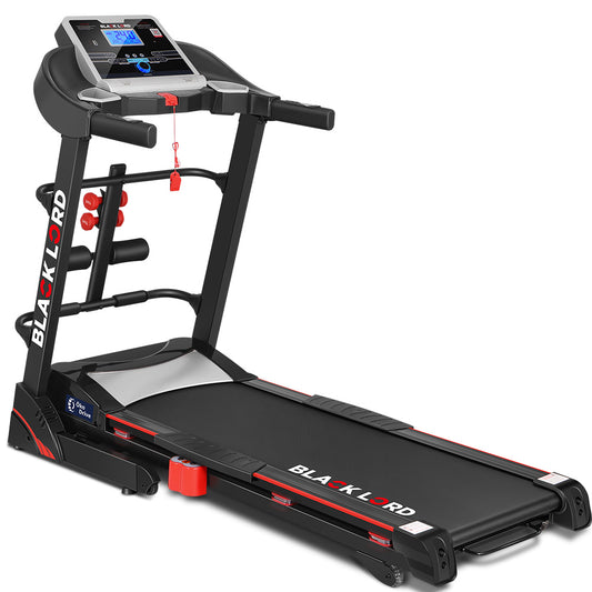BLACK LORD Treadmill Electric Auto Incline Home Gym Exercise Run Machine