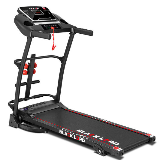 BLACK LORD Treadmill Electric Exercise Machine Run Home Gym Fitness Foldable