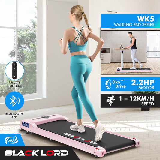 BLACK LORD Treadmill Electric Walking Pad Exercise Home Gym Fitness Machine