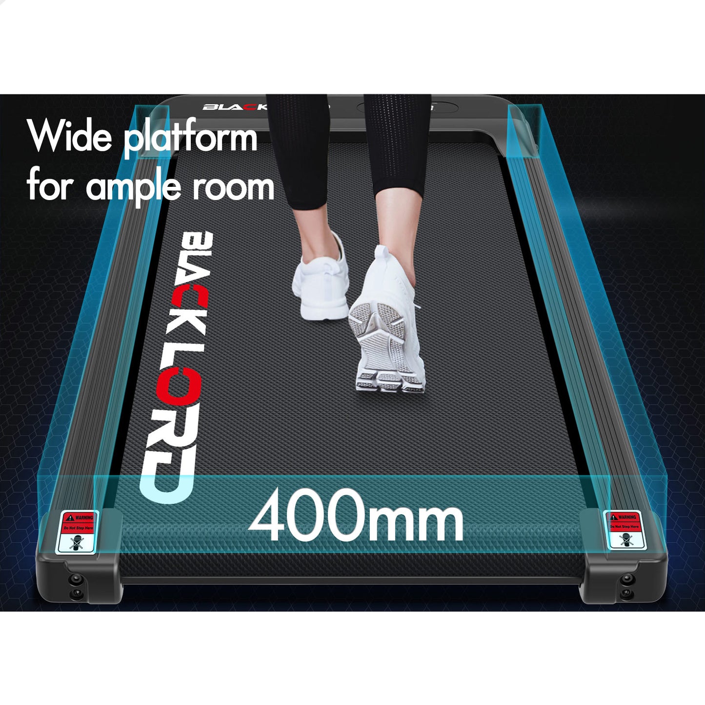 BLACK LORD Walking Pad Incline Treadmill