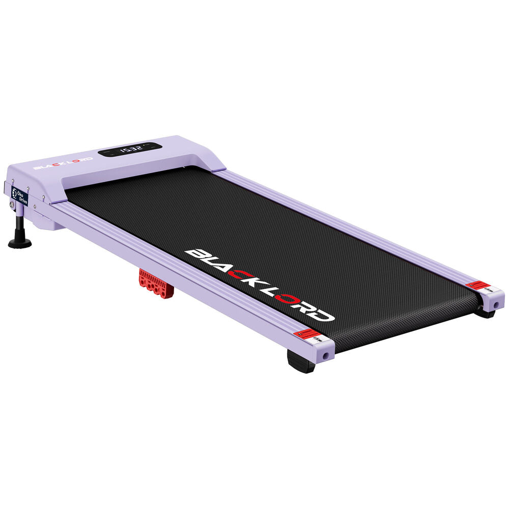 BLACK LORD Walking Pad Treadmill 12% Incline Under Desk Magnetic Remote Purple