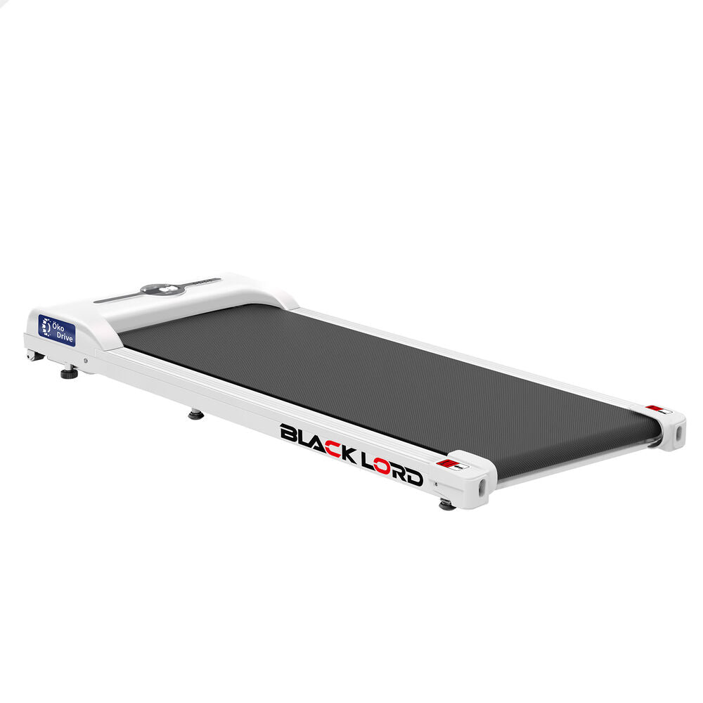 BLACK LORD Treadmill Electric Walking Pad Fitness Machine Home Gym White