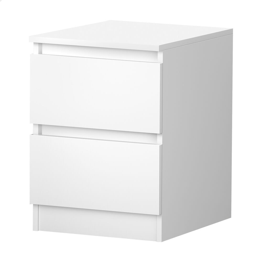 ALFORDSON Bedside Table Nightstand Storage Cabinet Side End Table White
