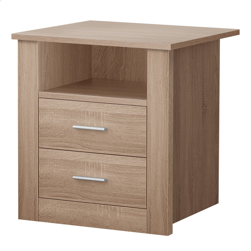 ALFORDSON Bedside Table Nightstand Storage Cabinet Side Table Classic Oak