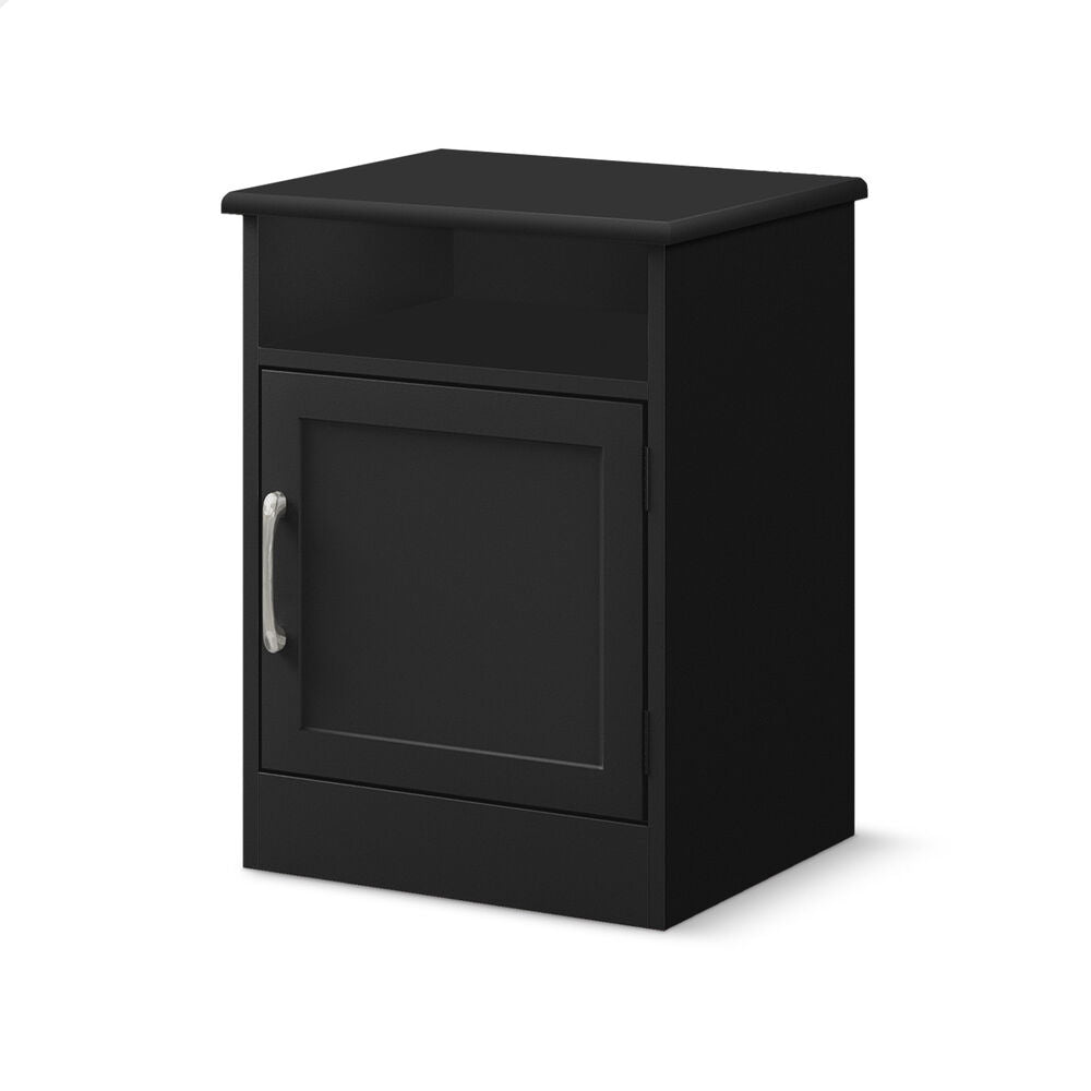 ALFORDSON Bedside Table Storage Cabinet Side End  Nightstand Black