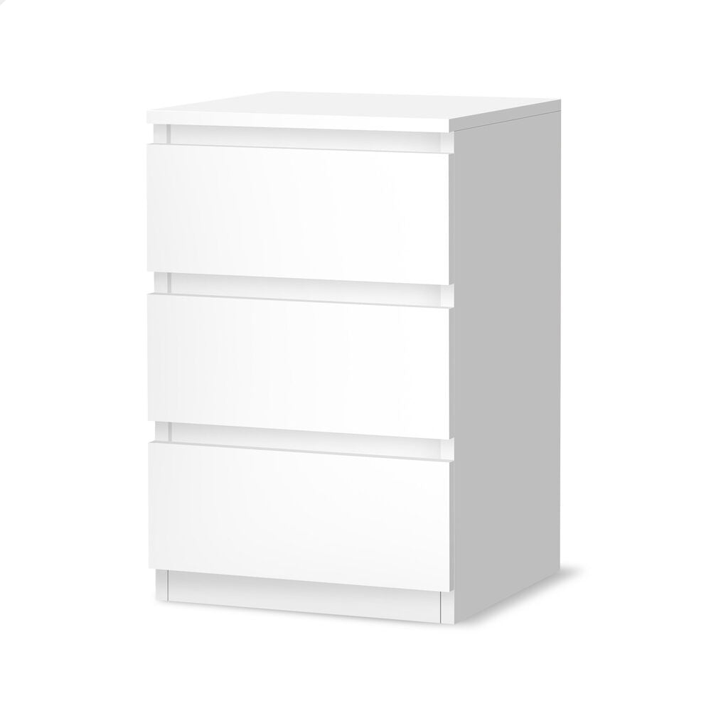 ALFORDSON Bedside Table Nightstand 3 Drawers Side End Table White