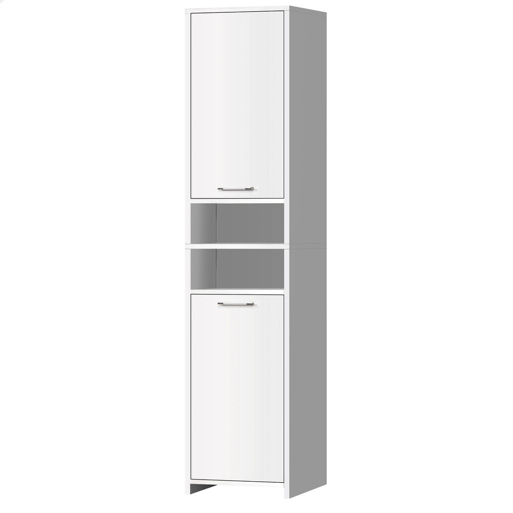ALFORDSON Bathroom Cabinet Tall Storage Furniture Slim Shelf Cupboard White