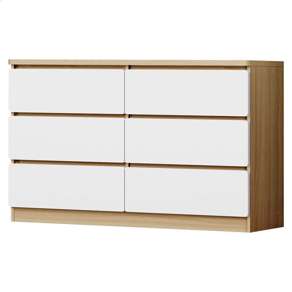 ALFORDSON 6 Chest of Drawers Minimalist Storage Cabinet Dresser Tallboy Wood