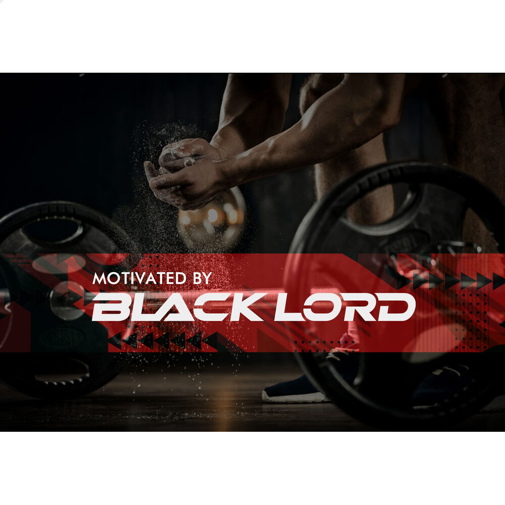 BLACK LORD 20kg Weight Plate Set Barbell Dumbbell Weight Lift Bench Squat Rack