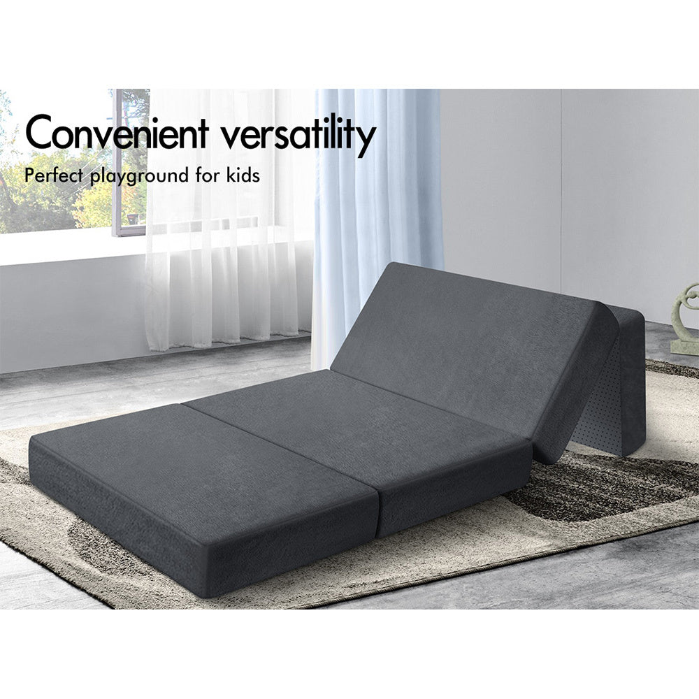 1 STARRY EUCALYPT Folding Mattress Foldable Sofa Lounge Chair Foam Portable Camping Mat