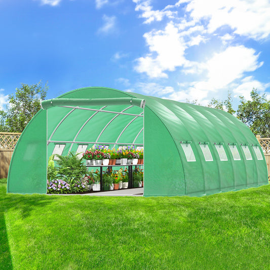 ALFORDSON Greenhouse Dome Shed Green House 6x4x2M