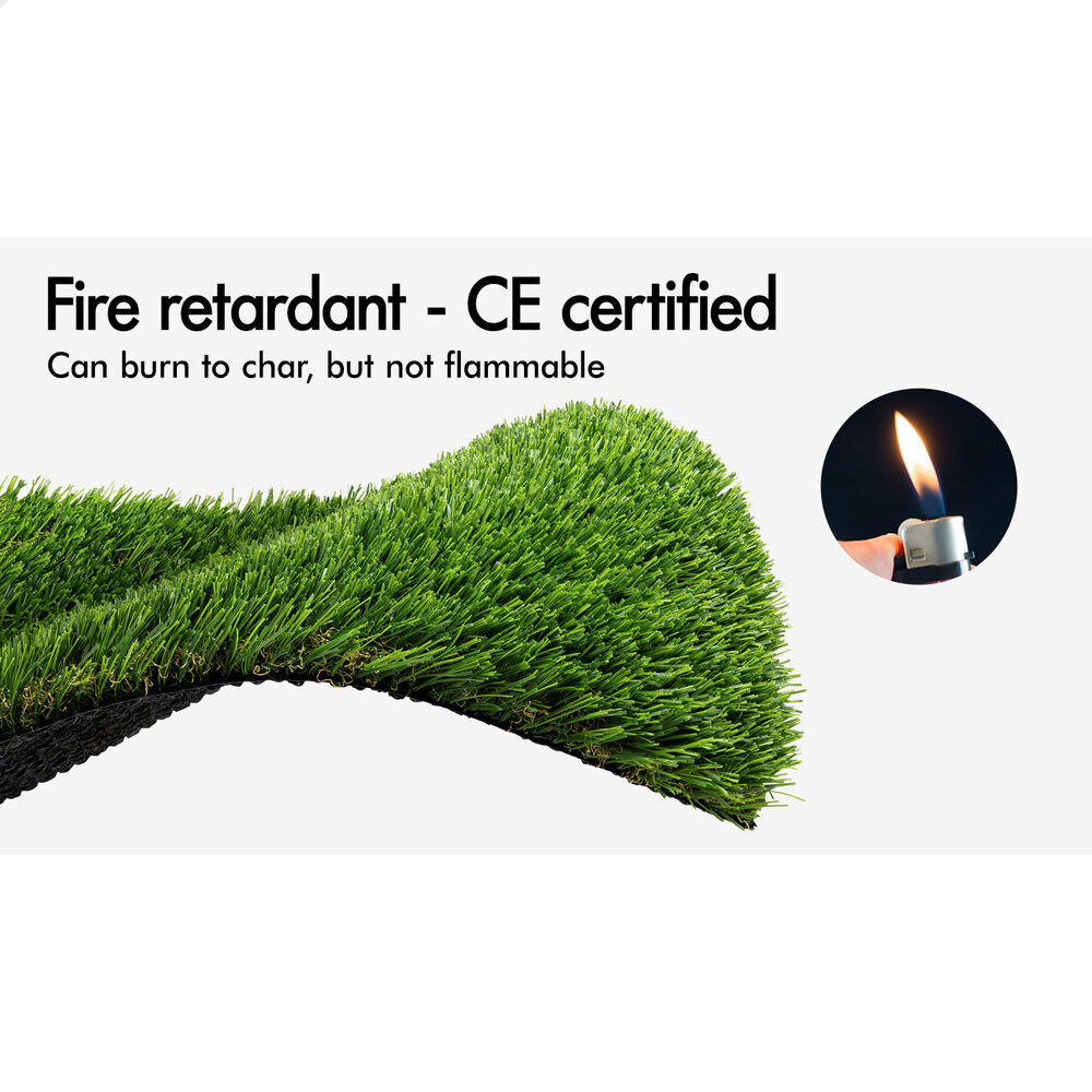 OTANIC Artificial Grass 40mm 2x5m Synthetic Turf 10SQM Roll Fake Yarn Lawn