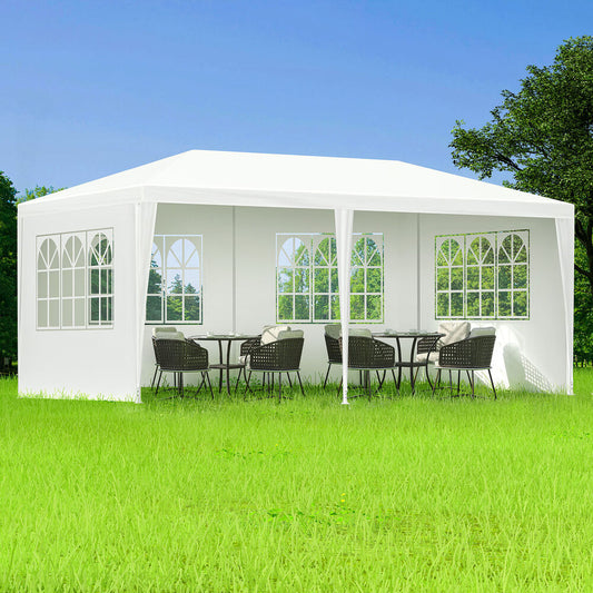 3x6m Gazebo ALFORDSON Outdoor Marquee Party Tent Camping Portable Side Wall White