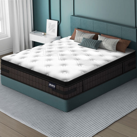 ALFORDSON Mattress Double Bed Bonnell Spring Double-Sided 26cm Medium Firm