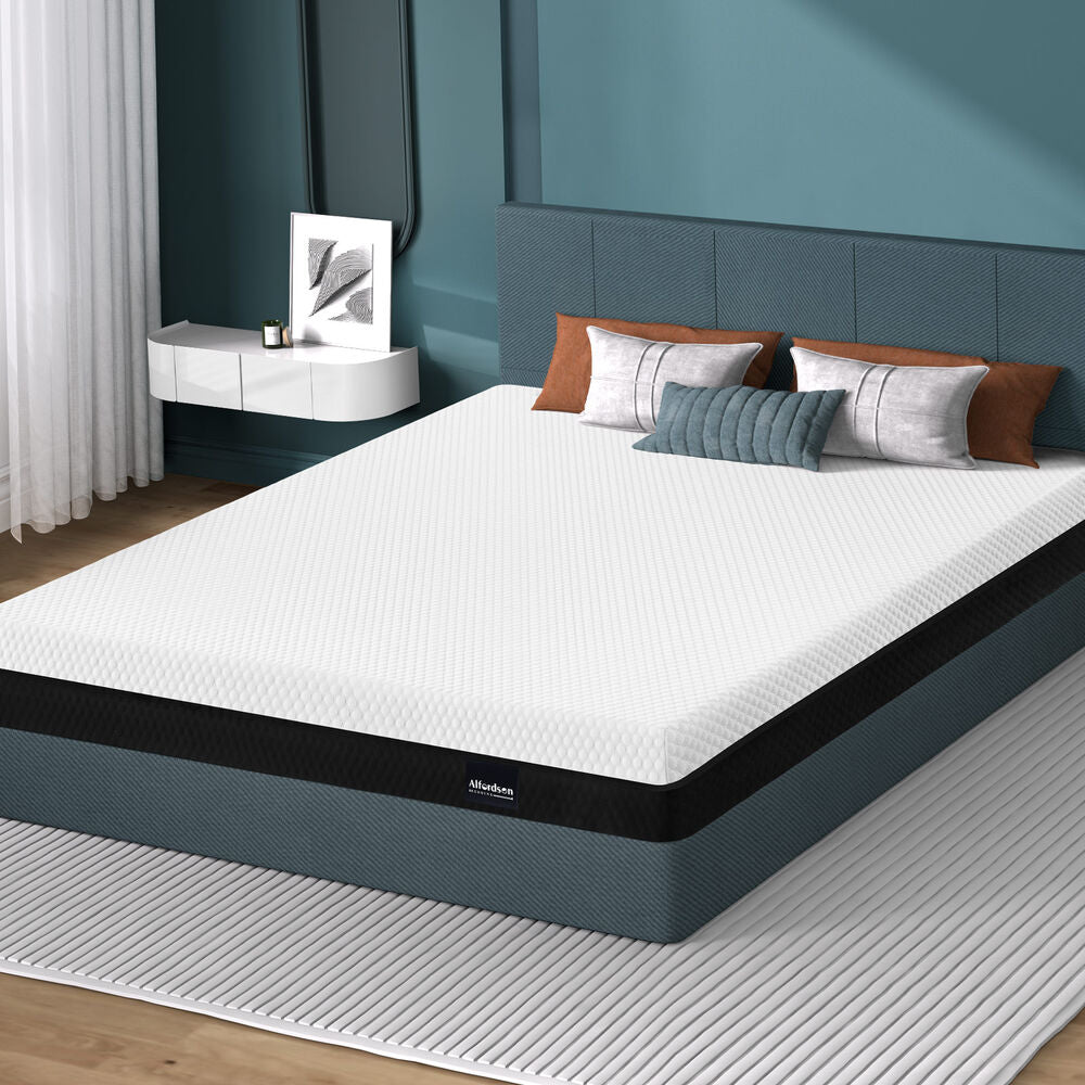 ALFORDSON Mattress Gel Memory Foam King Bed Reversible Dual-use Soft & Firm