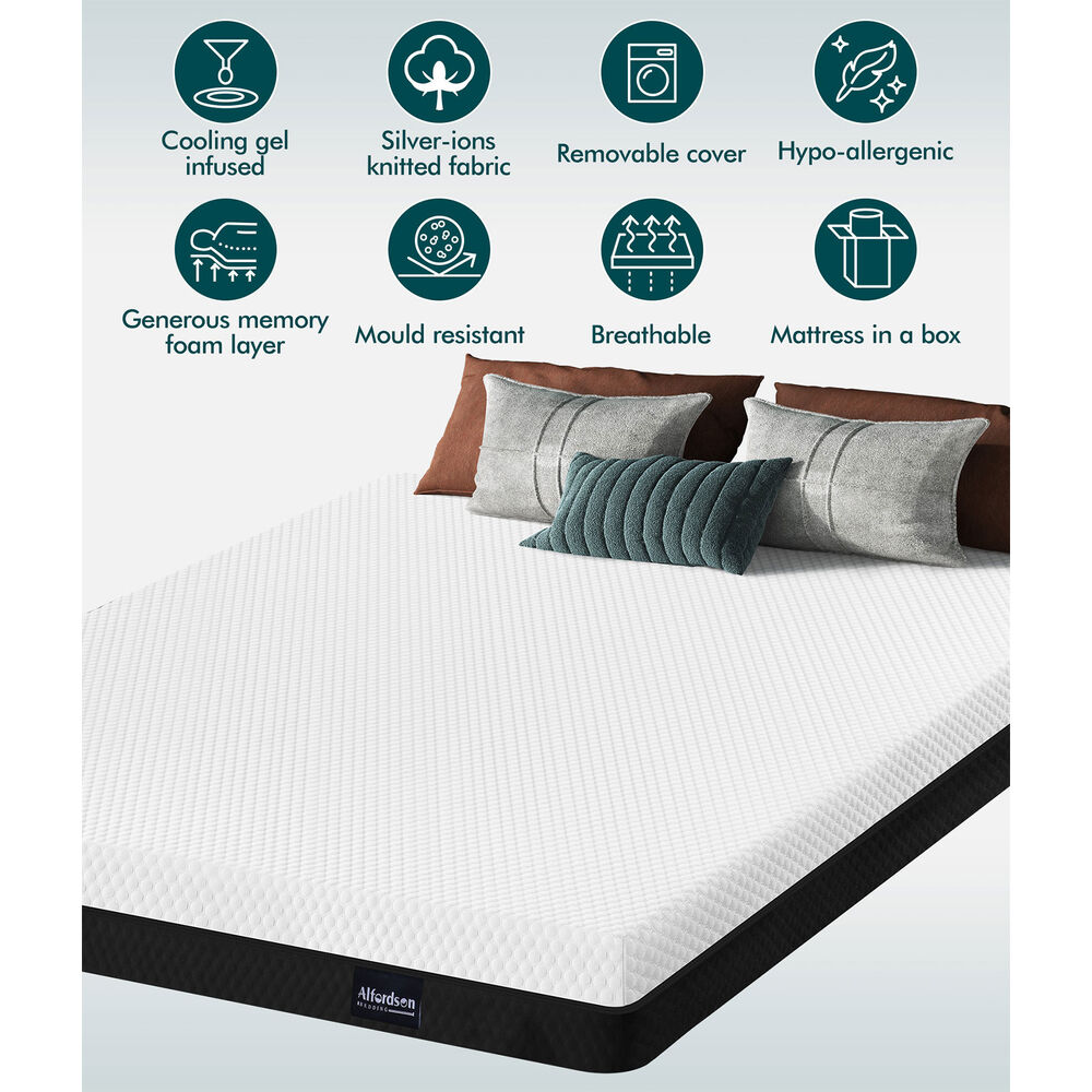 ALFORDSON Mattress 18cm Memory Foam - Queen