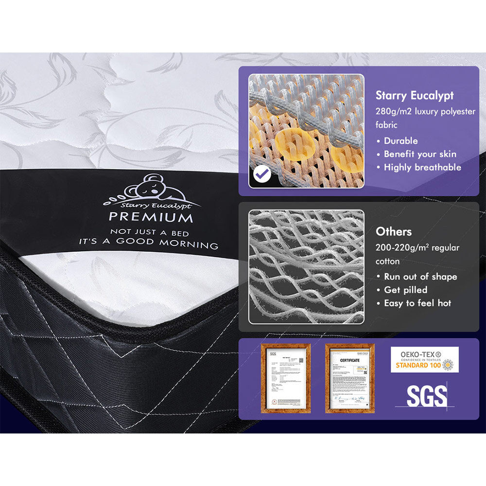 16cm Mattress STARRY EUCALYPT Tight top - King
