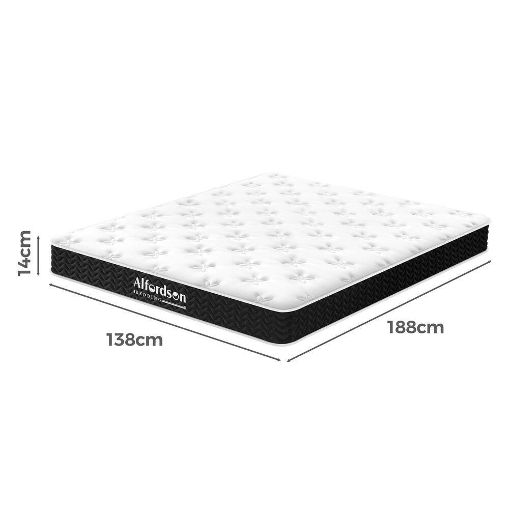 ALFORDSON Mattress 14cm Medium Firm - Double