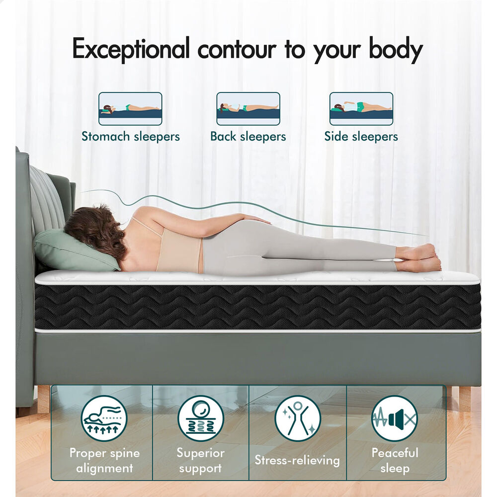 ALFORDSON Mattress 14cm Medium Firm - Queen