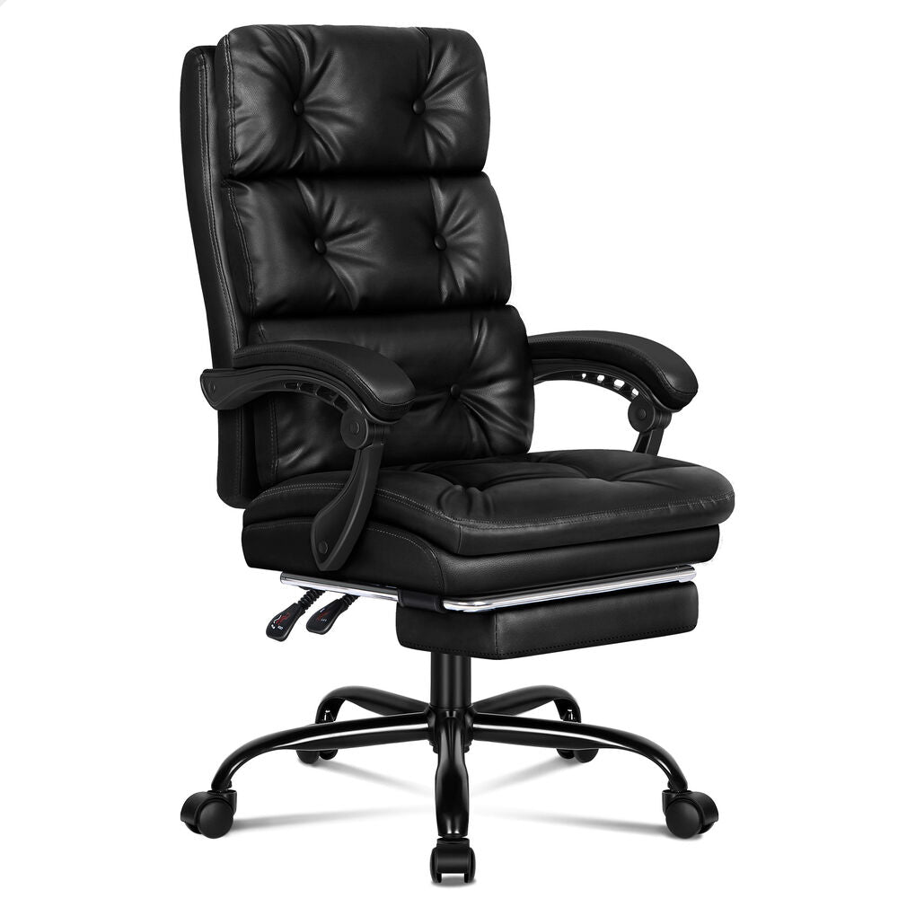 ALFORDSON Office Chair Executive Computer PU Leather Seat Work Recliner Gaming