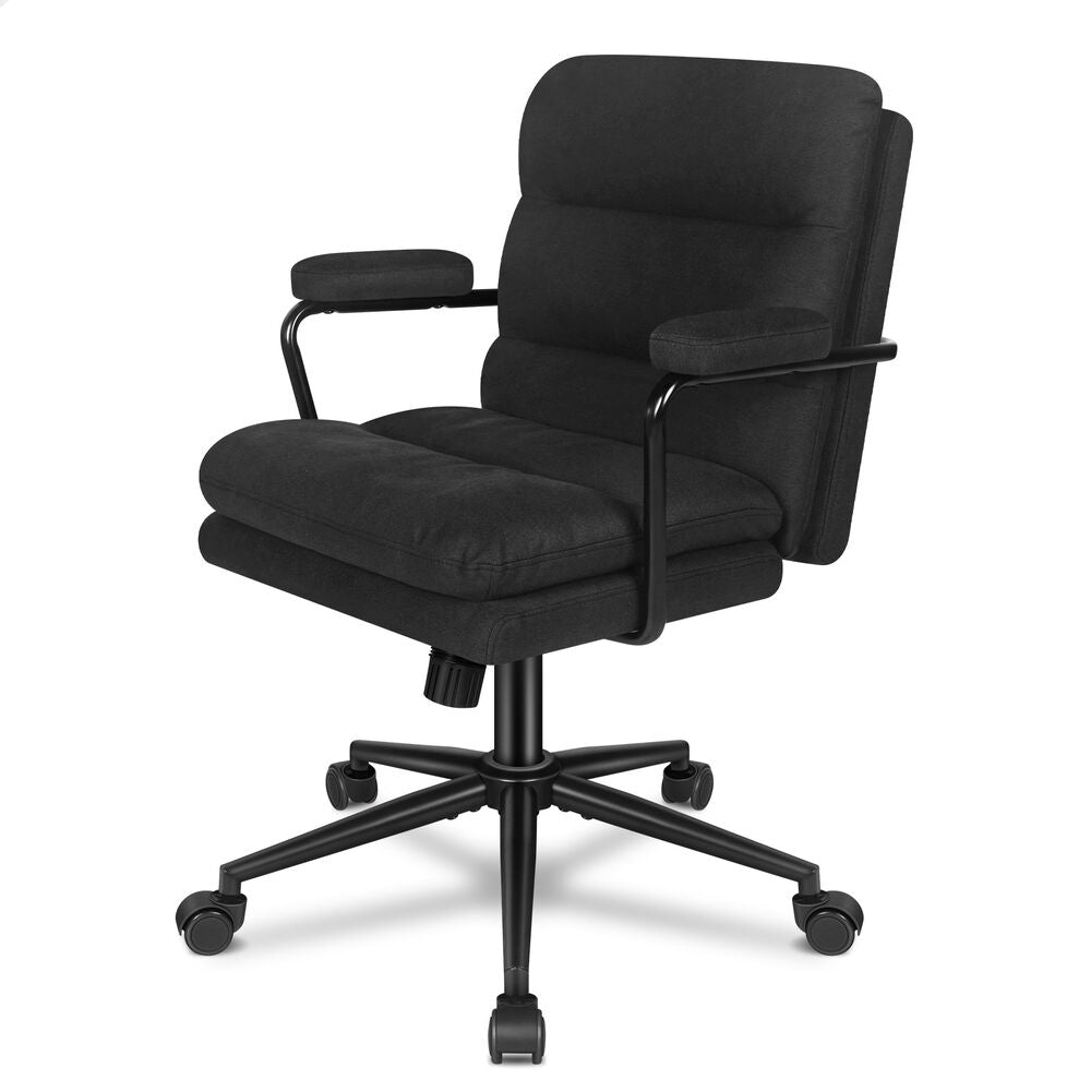 ALFORDSON Office Chair Ergonomic Executive Computer Work Seat Fabric Black