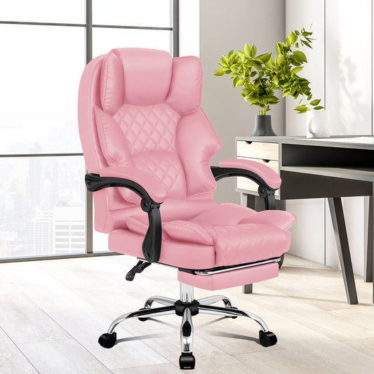 ALFORDSON Office Chair Gaming Executive Seat Computer Racer PU Leather Recliner