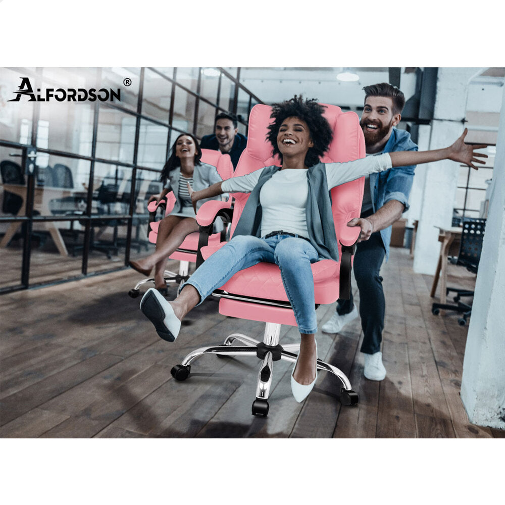 ALFORDSON Massage Office Chair Executive Recliner Gaming Computer Work Seat