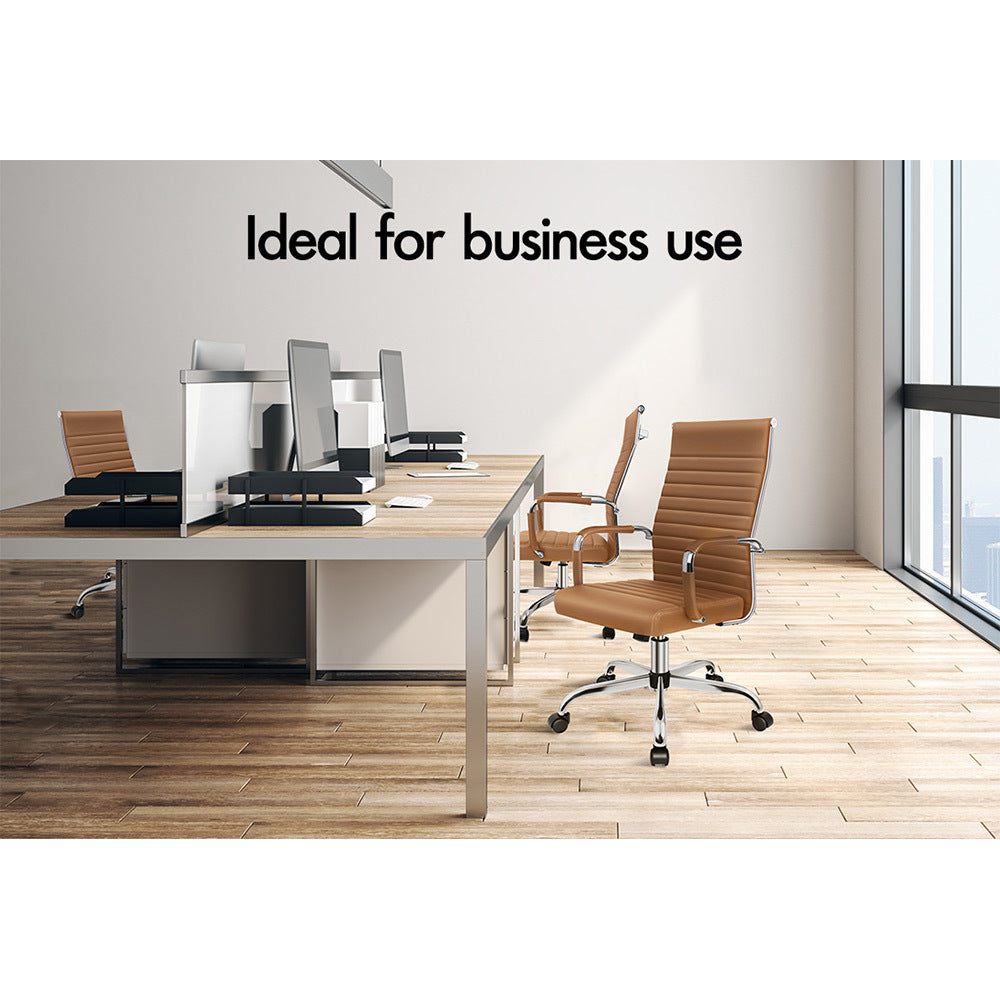 ALFORDSON Office Chair Executive Padded Seat Ergonomic Computer Study Gaming