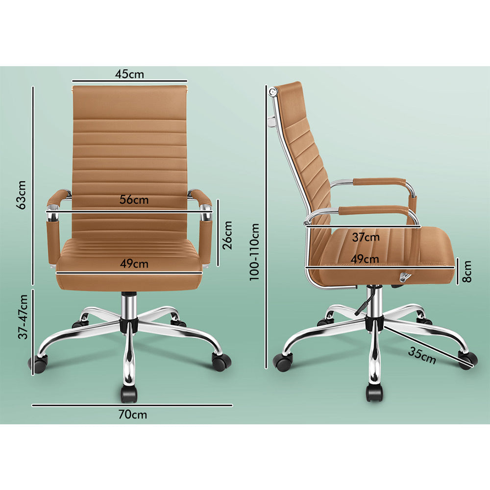 ALFORDSON Office Chair Executive Padded Seat Ergonomic Computer Study Gaming