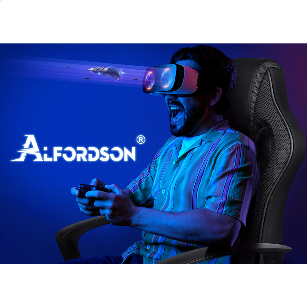ALFORDSON Gaming Chair Office Executive Black