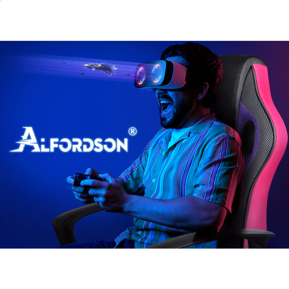 ALFORDSON Gaming Chair Office Executive Purple
