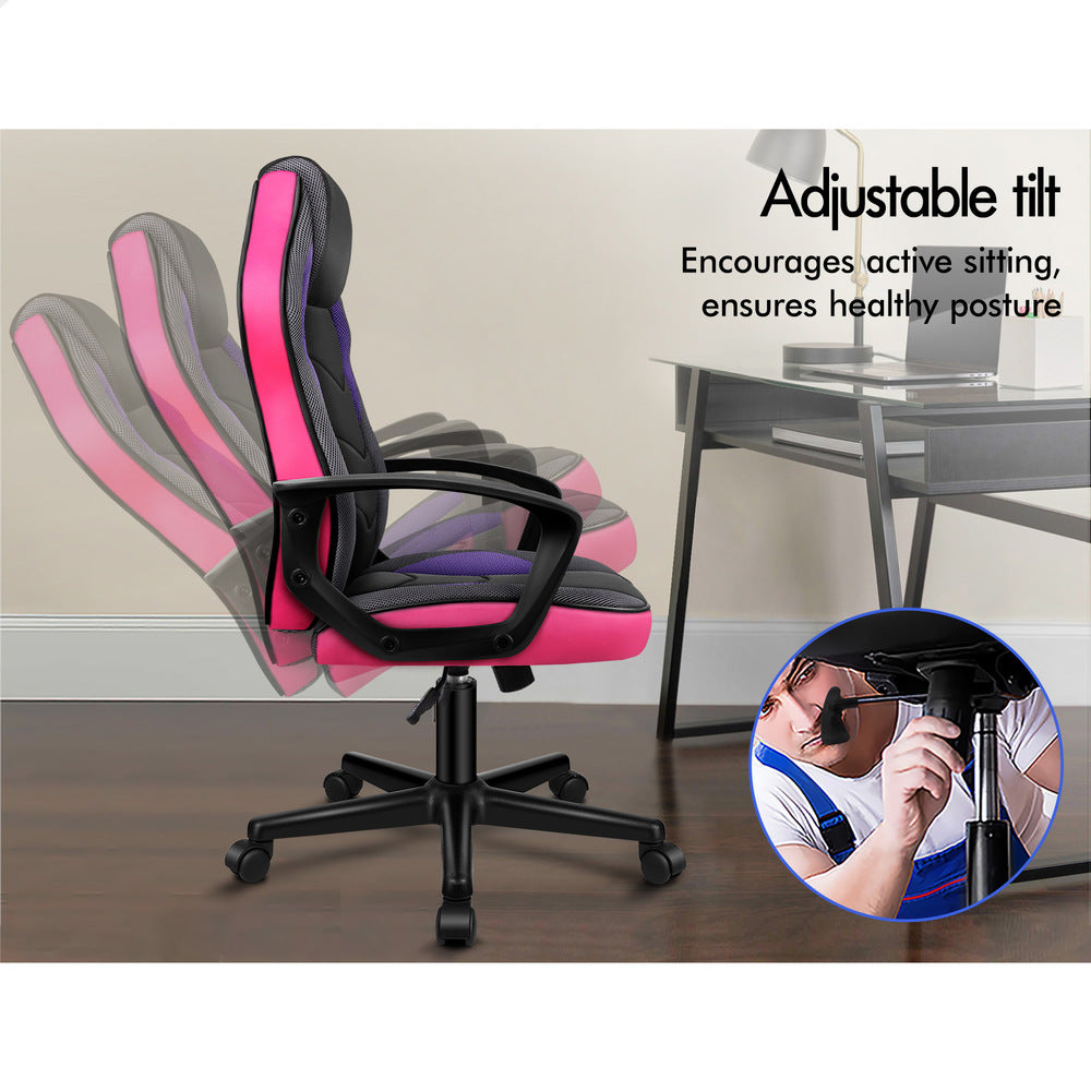 ALFORDSON Gaming Chair Office Executive Purple