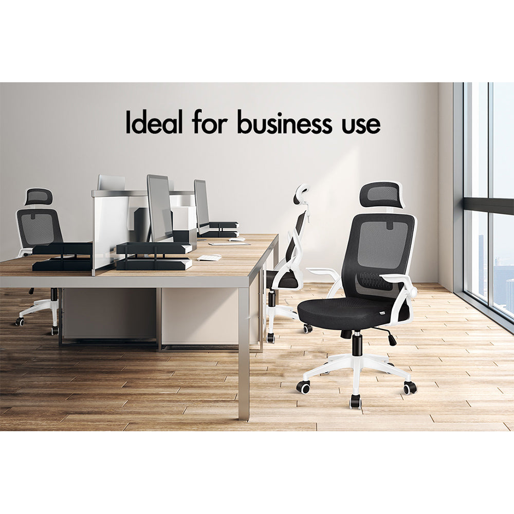 1 ALFORDSON Mesh Chair Office Executive Tilt Seat Gaming Racing Computer