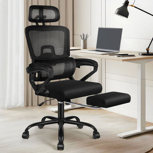 ALFORDSON Mesh Office Chair Racing Ergonomic Executive Computer Recliner Work