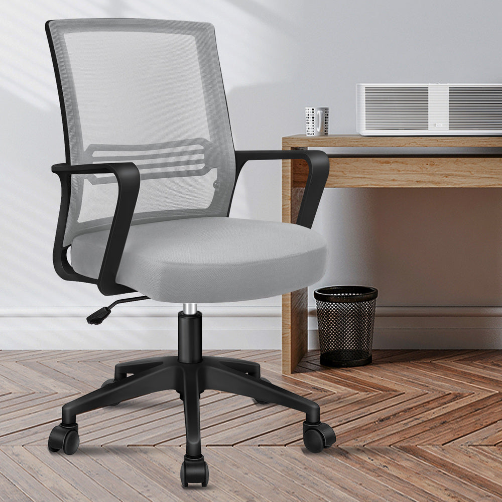 ALFORDSON Office Chair Mesh Computer Seat Racing Work Black