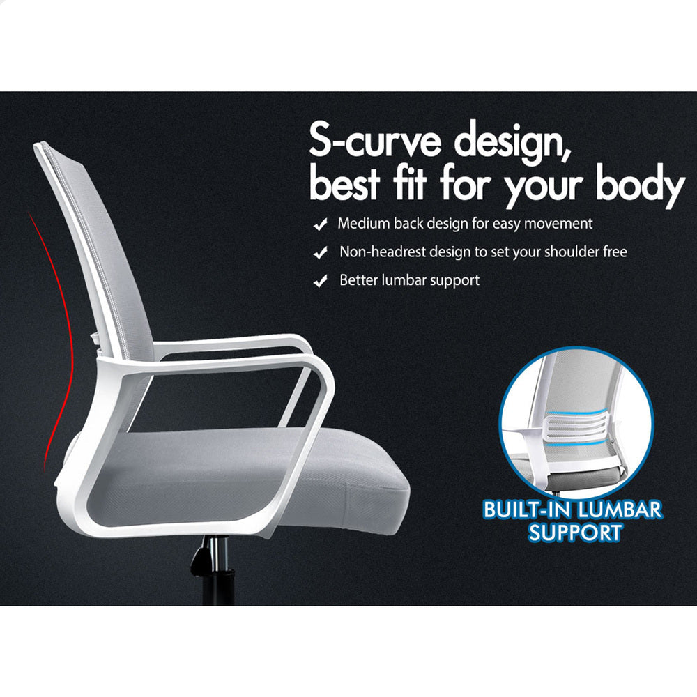 ALFORDSON Mesh Office Chair Executive Computer Gaming Racing Study Work Seat
