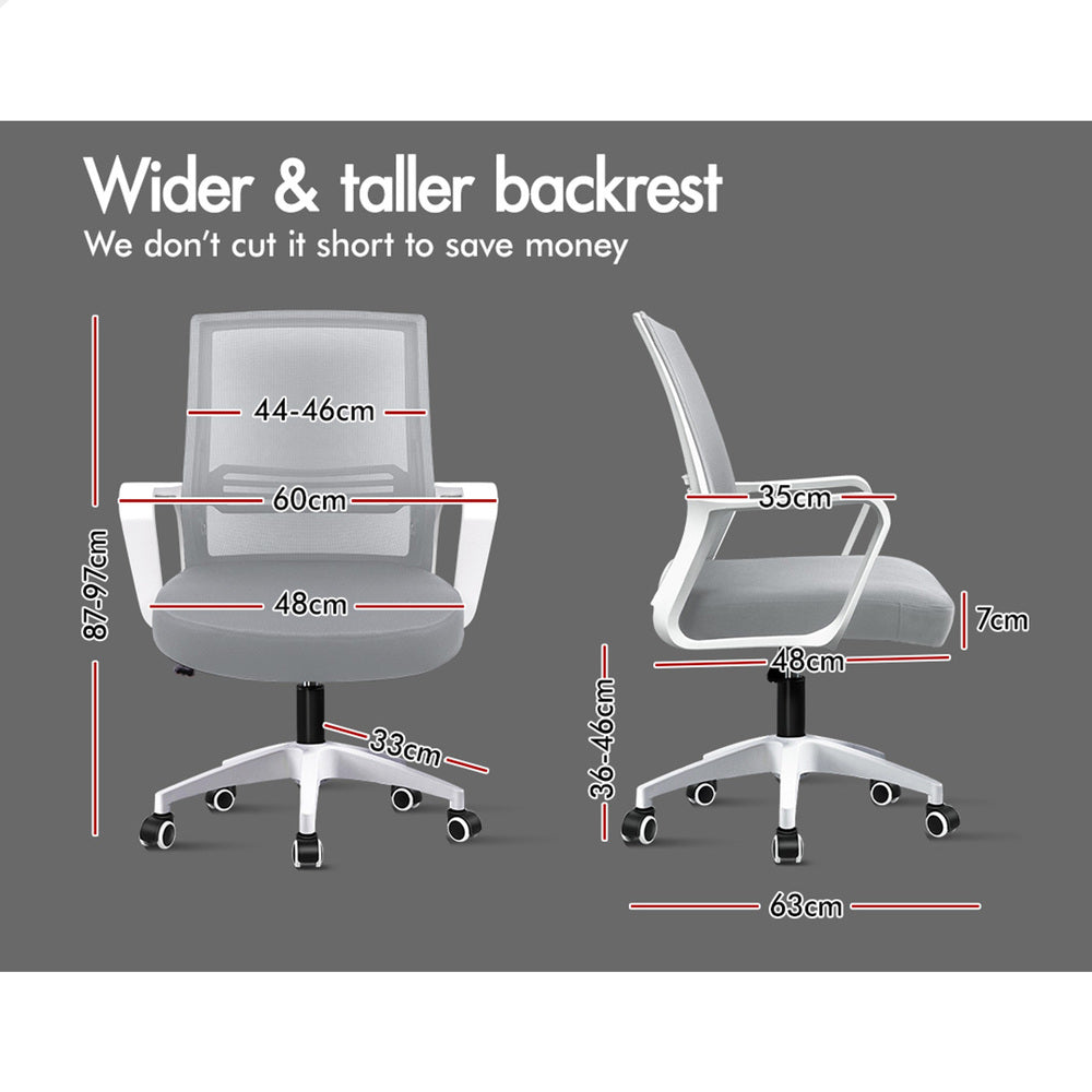 ALFORDSON Mesh Office Chair Executive Computer Gaming Racing Study Work Seat