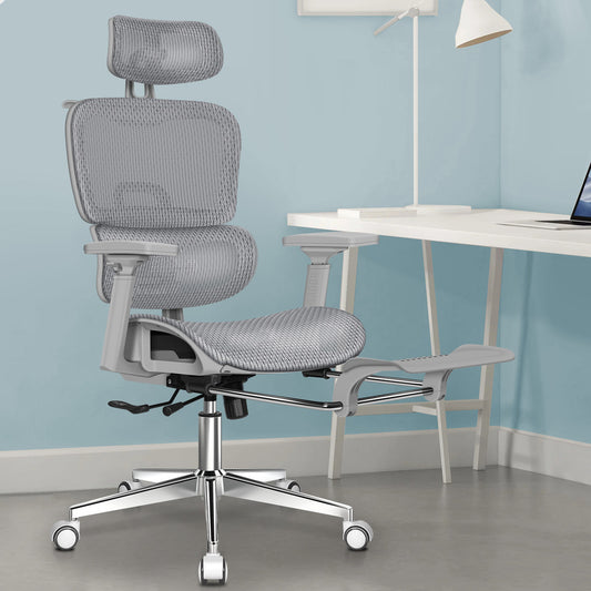 ALFORDSON Ergonomic Office Chair Mesh Executive Grey