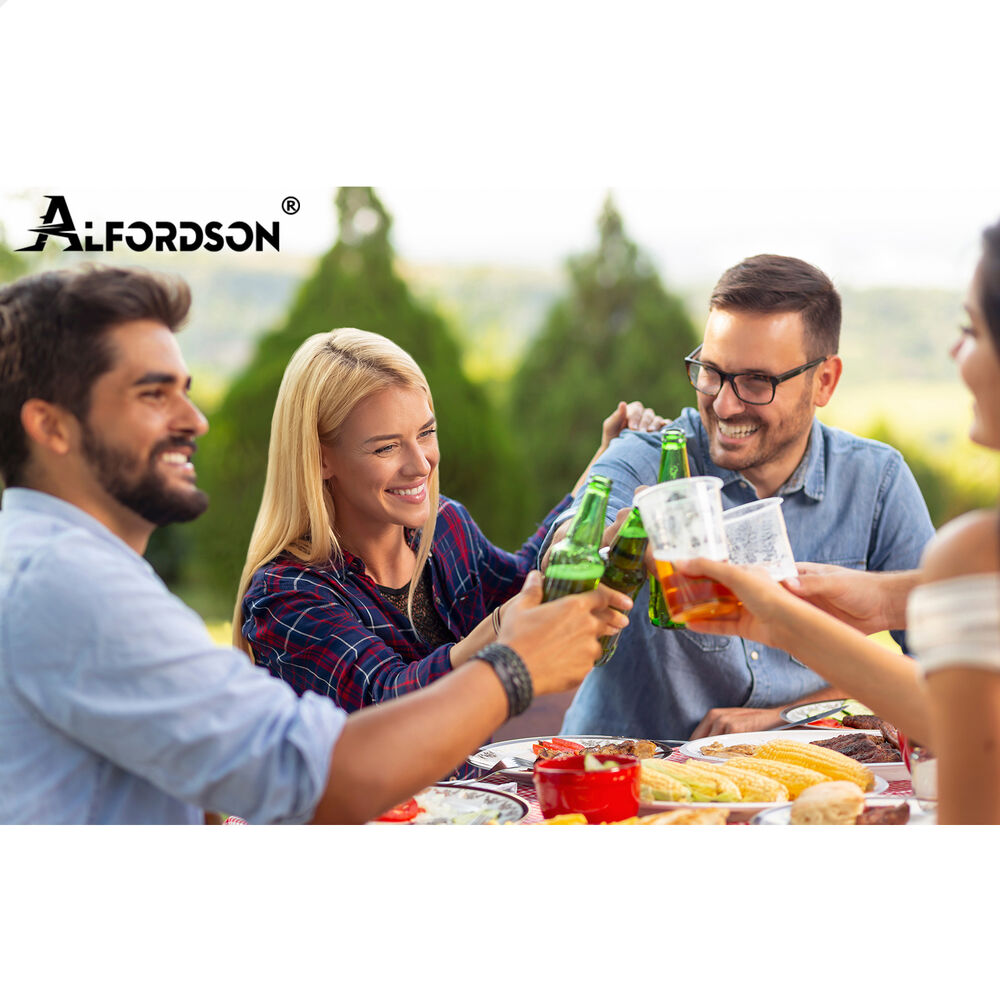ALFORDSON Outdoor Dining Set 11 PCS Table Chairs Patio Lounge Wicker Furniture