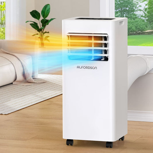 ALFORDSON Portable Air Conditioner 9000BTU Cool&Heat Fan 5-in-1 Dehumidifier