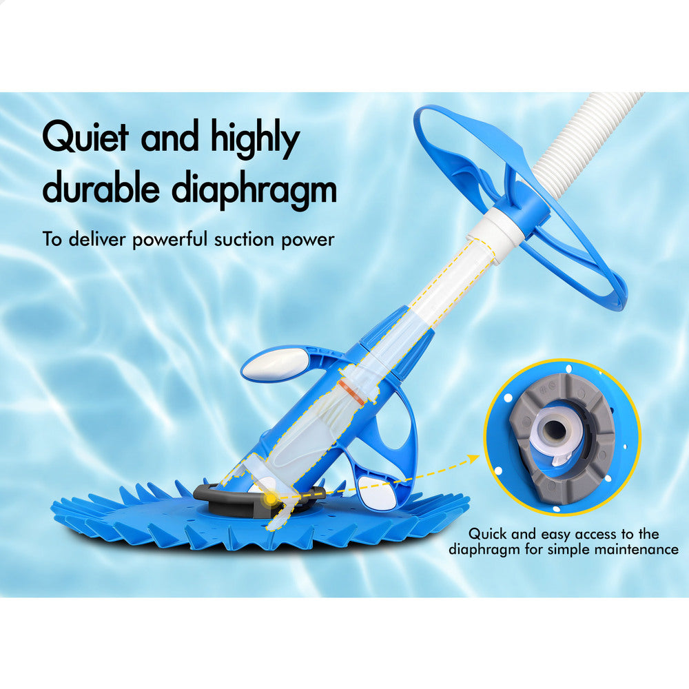 10M ALFORDSON Pool Cleaner Automatic Vacuum Floor Climb Wall Swimming Pool Hose