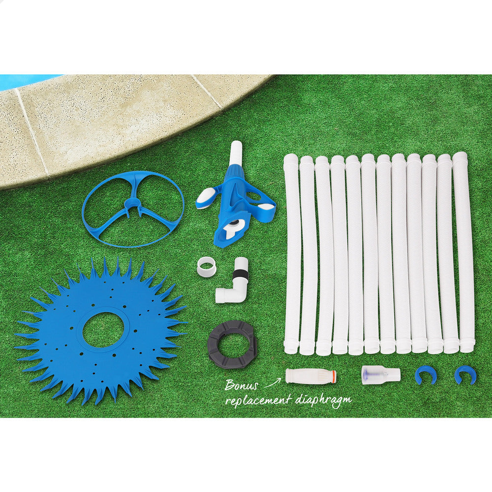 10M ALFORDSON Pool Cleaner Automatic Vacuum Floor Climb Wall Swimming Pool Hose