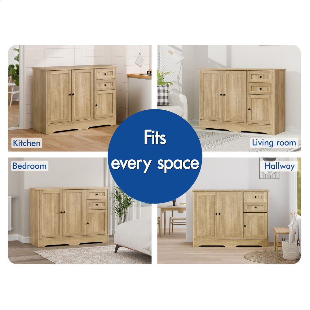 ALFORDSON Sideboard Buffet Cupboard Storage Cabinet Hallway Kitchen Drawer Table