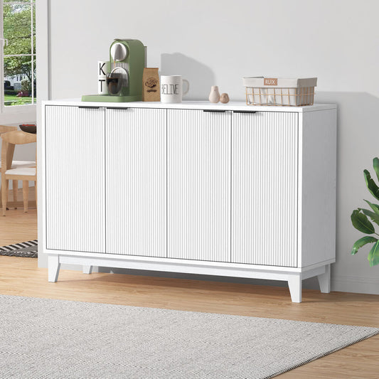 ALFORDSON Buffet Sideboard Storage Cabinet Cupboard Kitchen Hallway Pantry White
