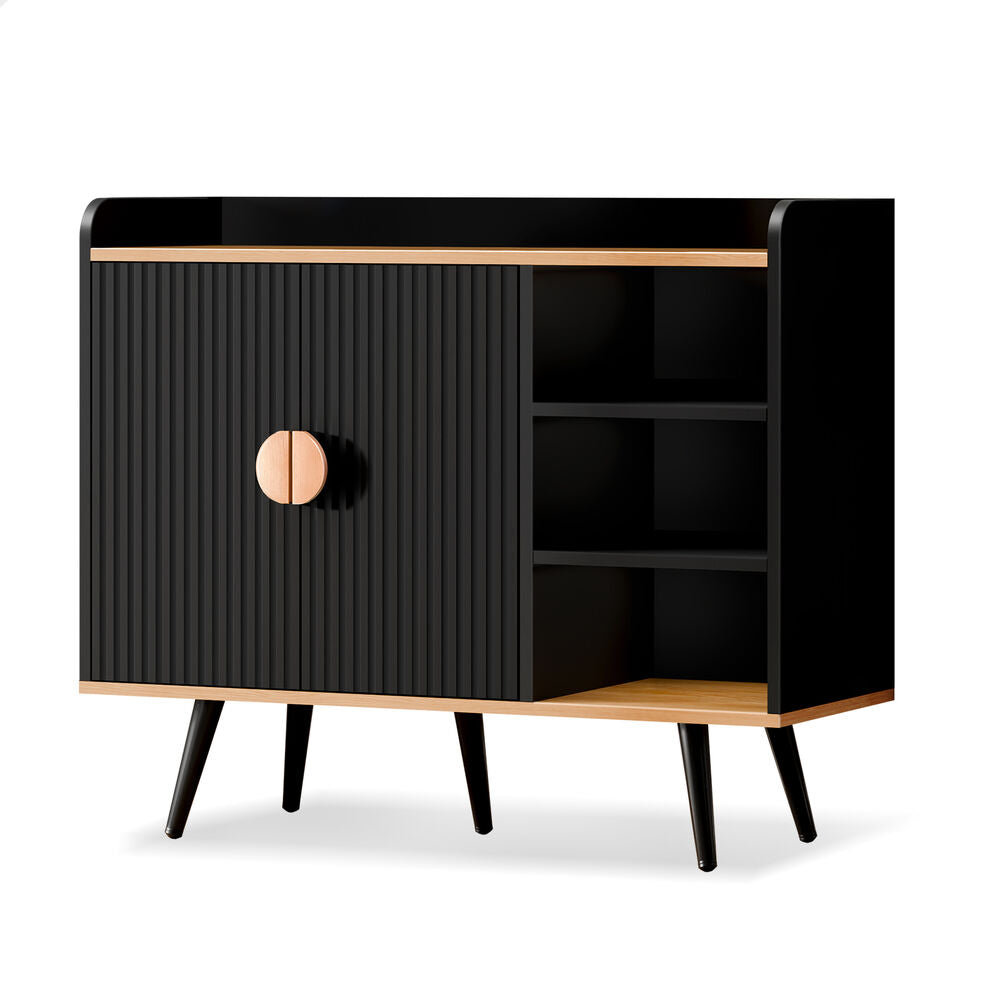 ALFORDSON Shoe Cabinet Organiser Storage Rack Drawer Shelf 18 Pairs Black