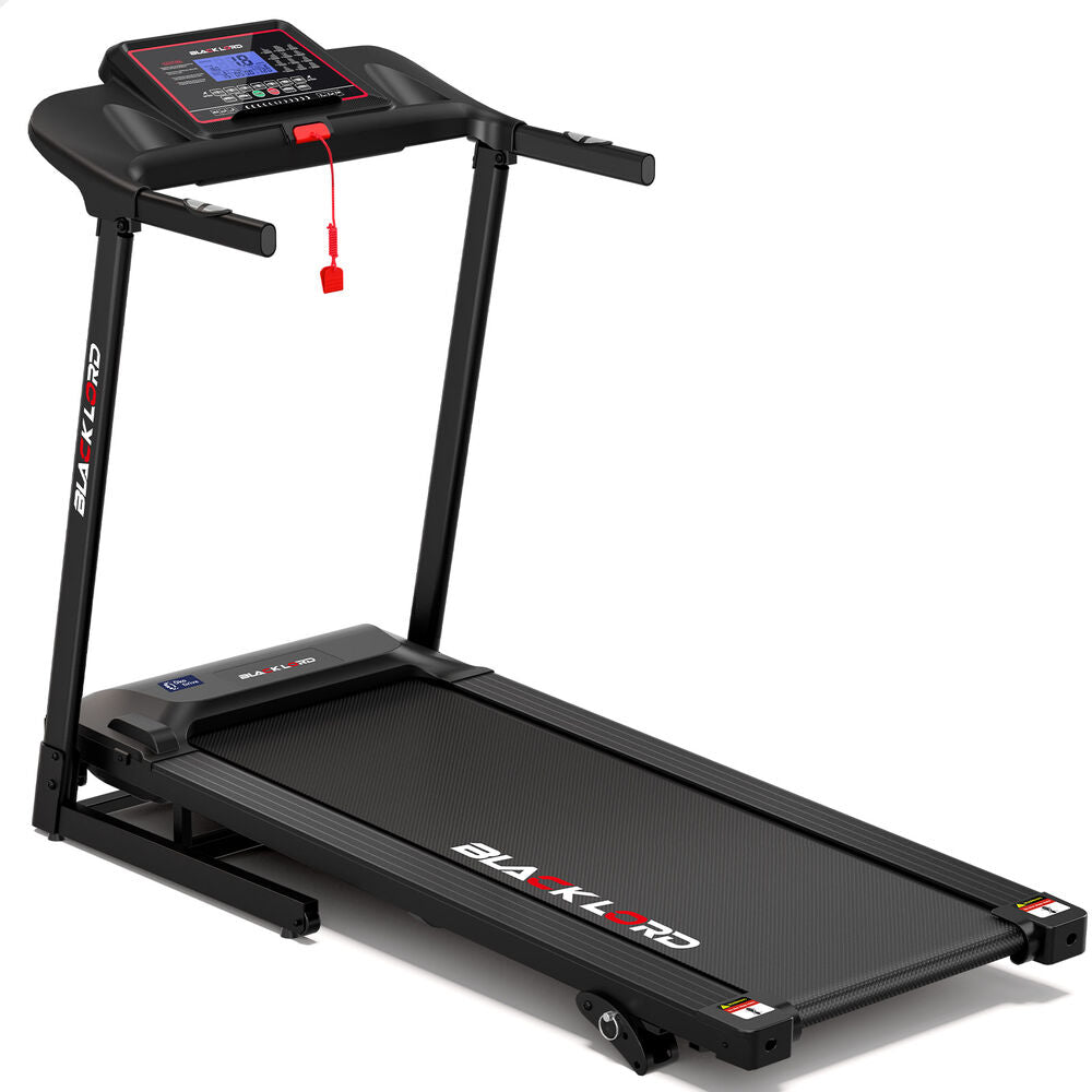 BLACK LORD Treadmill Electric Home Gym Fitness Exercise Equipment Incline 450mm