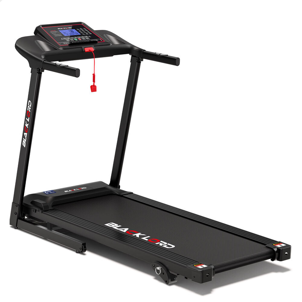 BLACK LORD Treadmill Electric Home Gym Fitness Exercise Equipment Incline 450mm