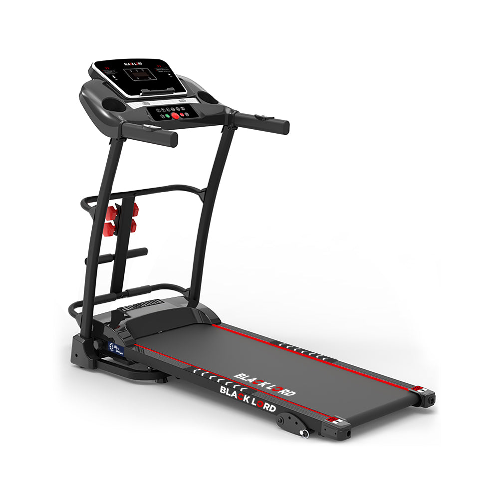 BLACK LORD Treadmill Electric Exercise Machine Run Home Gym Fitness Foldable