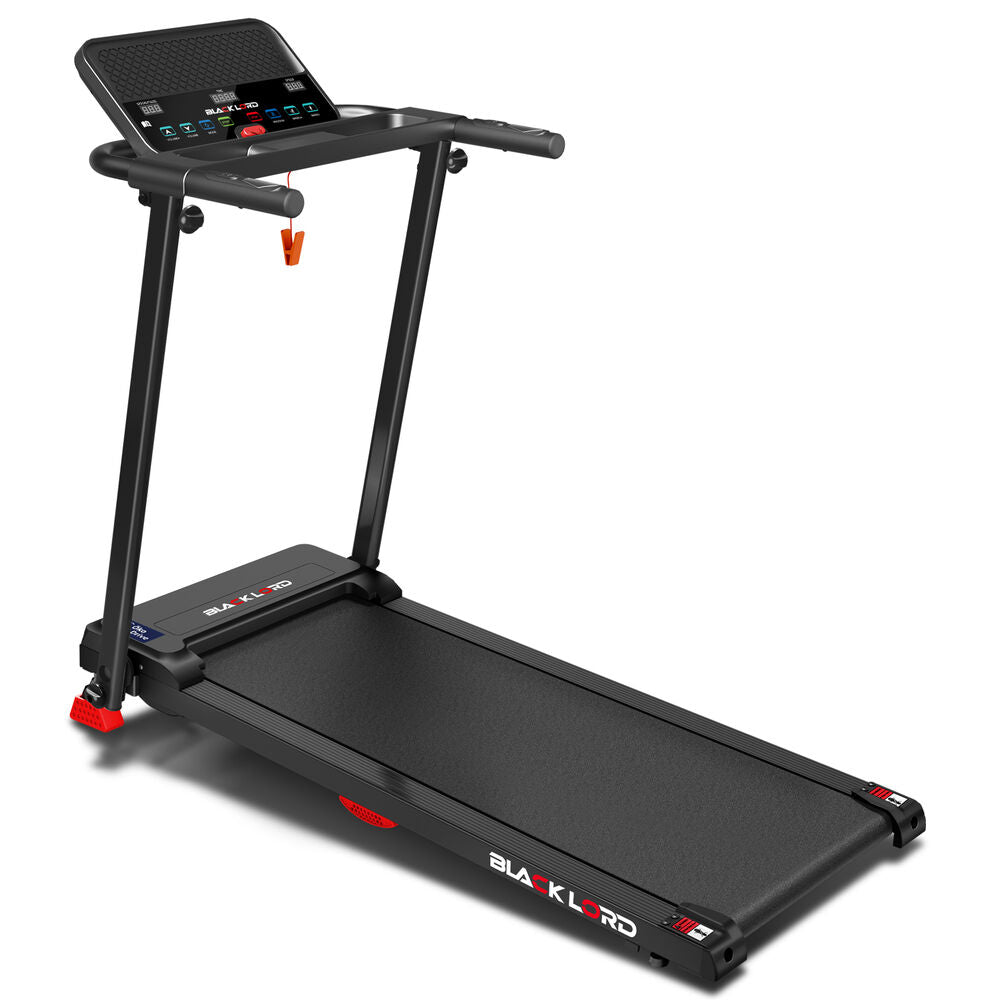 BLACK LORD Treadmill Electric Exercise Running Folding Machine Home Gym Fitness