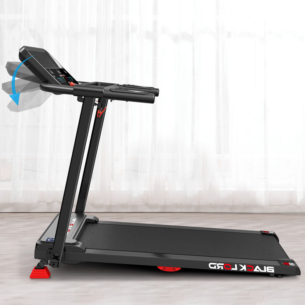 BLACK LORD Treadmill Electric Exercise Running Folding Machine Home Gym Fitness